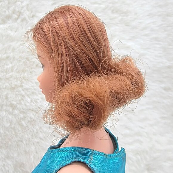 Vintage Barbie Mod Era Twinkle Togs #1854 Quick Curl Kelley #4221 HTF Redhead - Picture 11 of 13